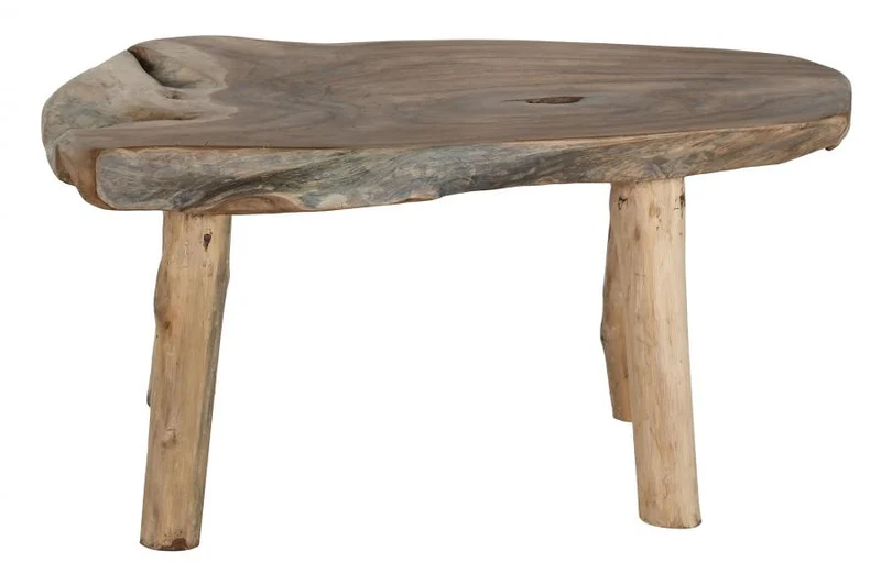 MESA CENTRO RAIZ DE TECA 120X70X50 PIEZA UNICA SUR