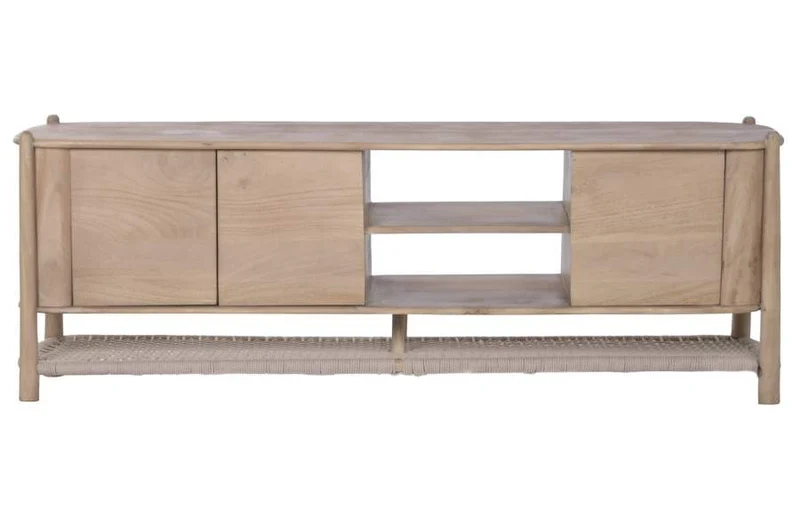 MUEBLE TV ACACIA CUERDA 170X40X60