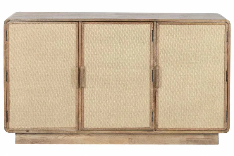 APARADOR MANGO YUTE 140X40X80 3 PUERTAS NATURAL