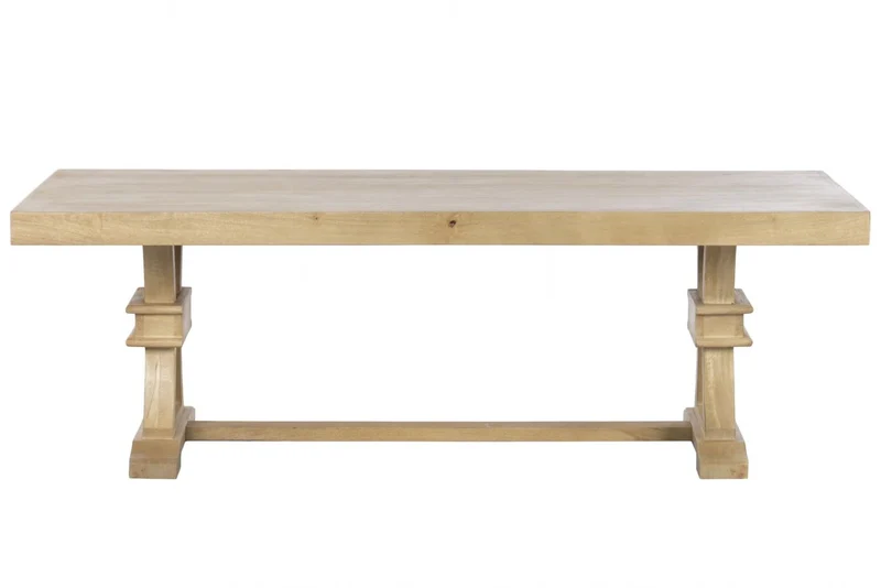 MESA CENTRO MADERA MACIZA MANGO 150X70X50 NATURAL