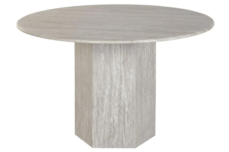 MESA REDONDA COMEDOR GRANITO MDF 120X120X75