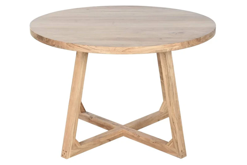MESA REDONDA COMEDOR ACACIA 115X115X76