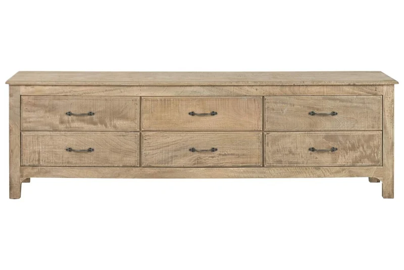 MUEBLE TV MANGO 180X45X55 NATURAL