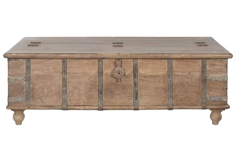MESA CENTRO TECA 158X85X54 PIEZA UNICA SURTIDA
