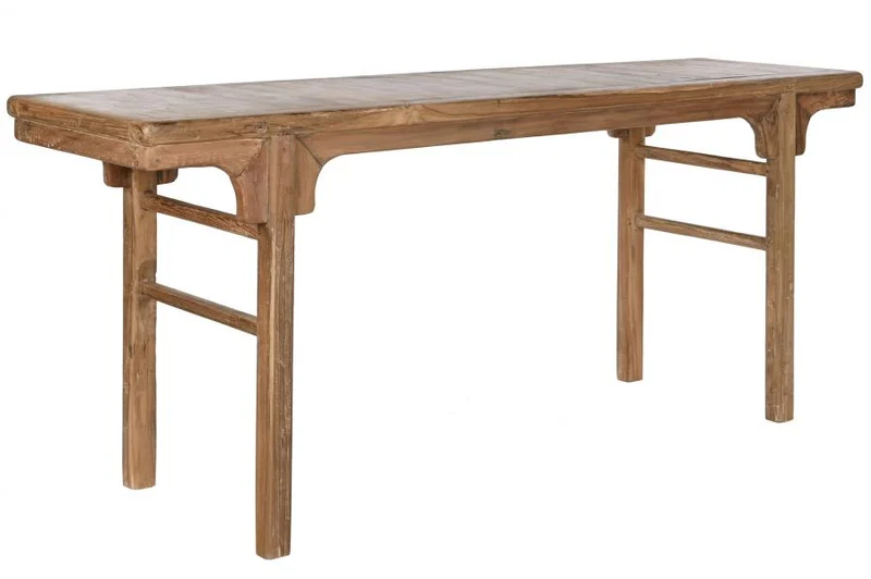 CONSOLA TECA RECICLADA 194,5X50,5X82,5 NATURAL