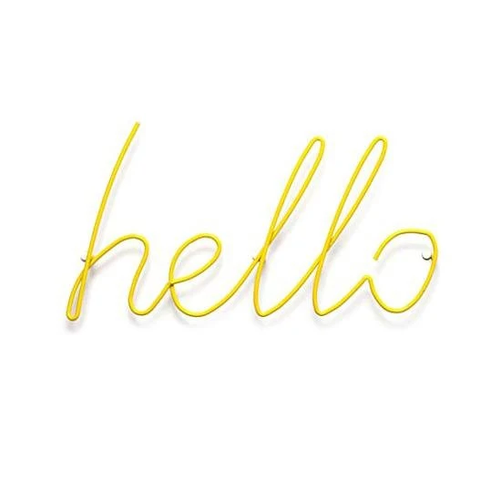 Hello Perchero Amarillo