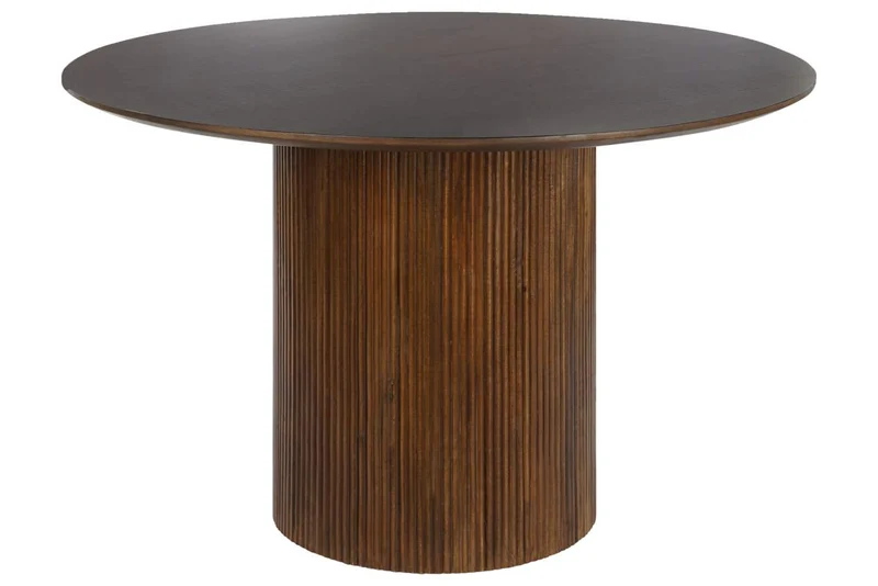 MESA COMEDOR MANGO 120X120X76 NATURAL