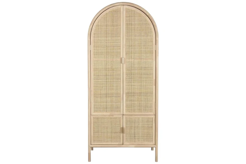 ARMARIO ABETO RATAN 79X58X180 NATURAL