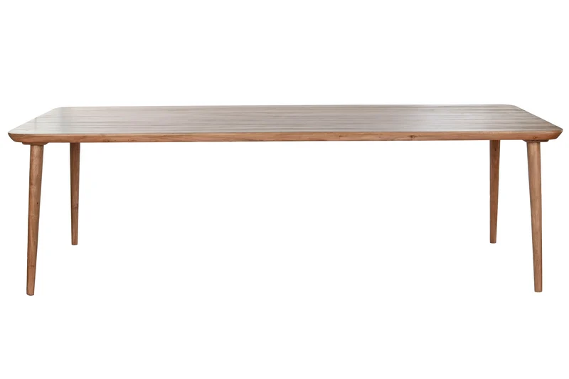 MESA COMEDOR ACACIA 250X100X77 MARRON CLARO