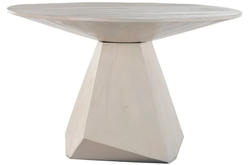 MESA REDONDA COMEDOR MANGO 120X120X77