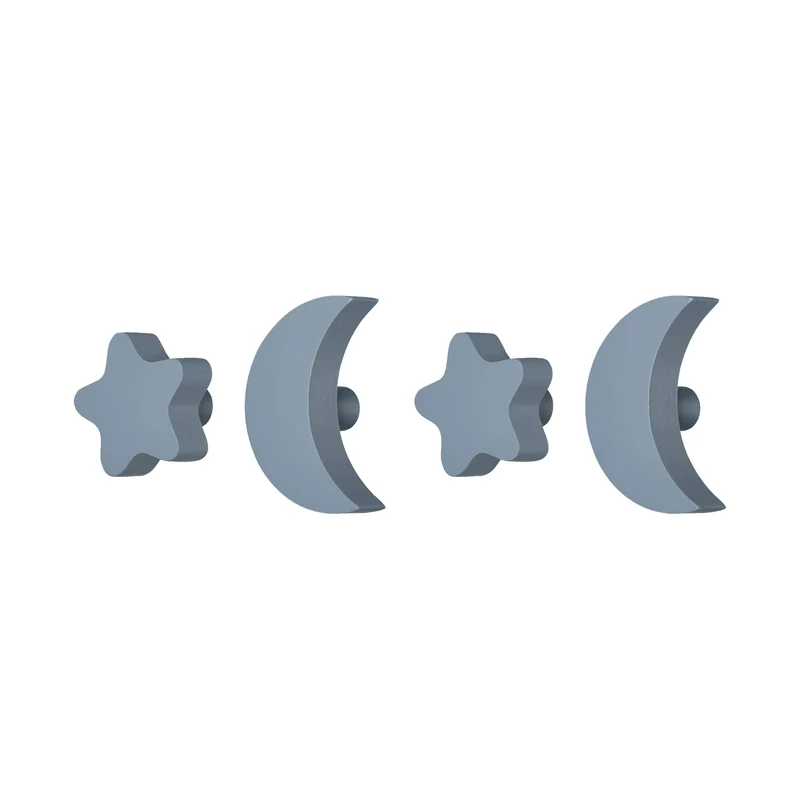 Perchas Estrellas y Lunas