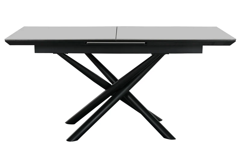 MESA COMEDOR METAL CERAMICA 160X90X76 200 EXT GRIS