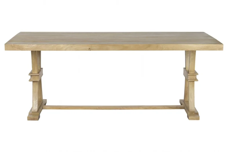 MESA COMEDOR MADERA MACIZA MANGO 201X101X78