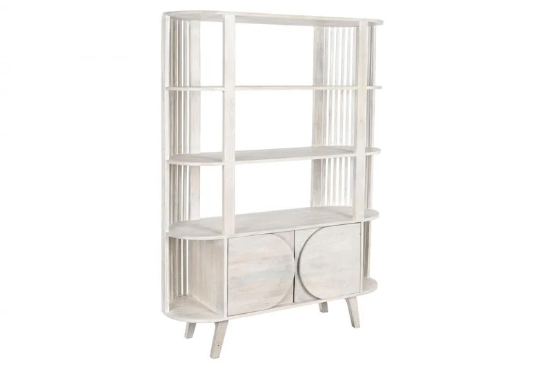 ESTANTERIA MANGO 116X40X160 BLANCO
