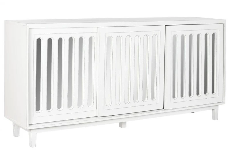 BUFFET MANGO ESPEJO 175X40,5X83,5 BLANCO