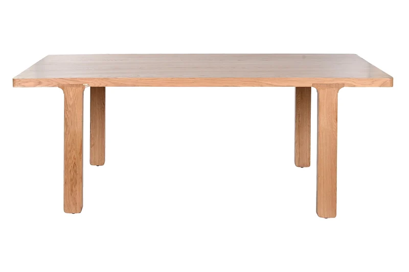 MESA COMEDOR ROBLE MDF 210X101X76 VENEER NATURAL