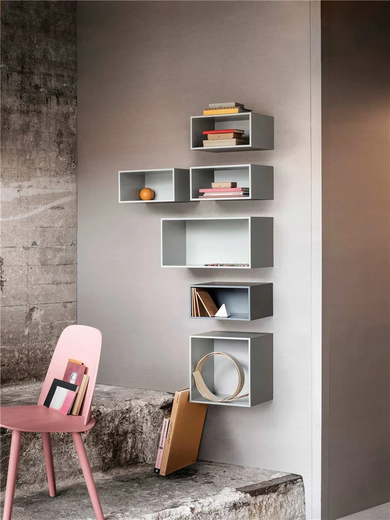 Estante | Mini Stacked Mediano Gris Claro