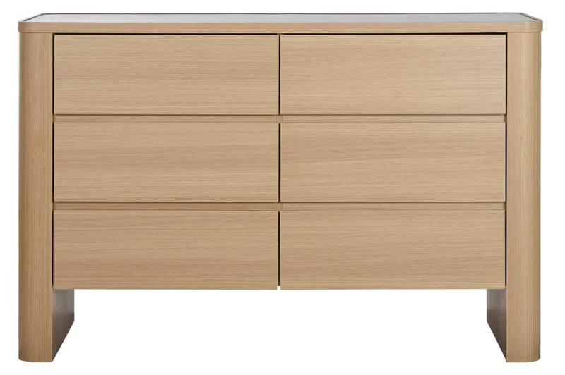 COMODA MARMOL MDF 120X40X80 TRAVERTINO GRIS CLARO