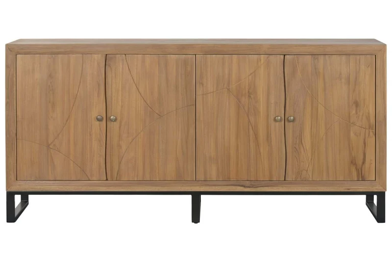 BUFFET TECA MDF 180X40X85 MARRON