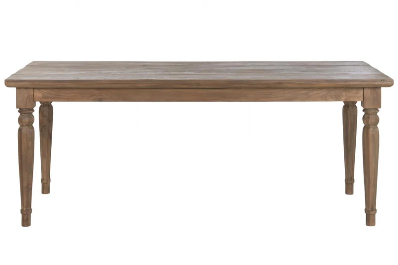 MESA COMEDOR TECA RECICLADA 200X90X78