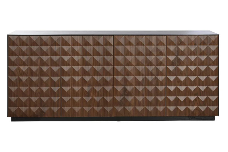 BUFFET MDF 188,4X42,1X80,6 ROMBOS MARRON