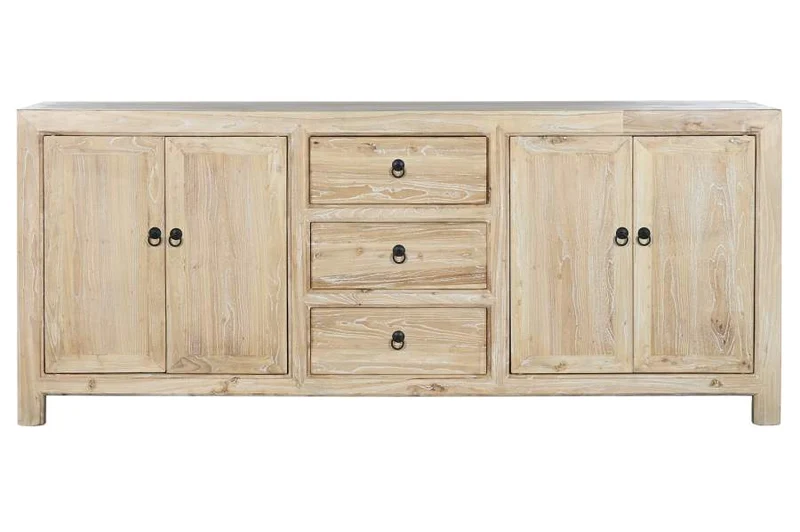 BUFFET MADERA RECICLADA OLMO 200X45X85 NATURAL