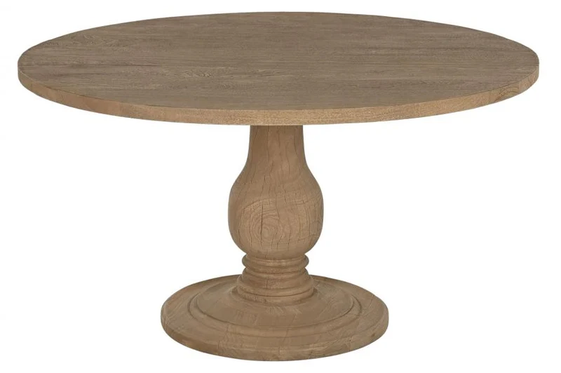 MESA COMEDOR MANGO 140X140X76 PIE TORNEADO