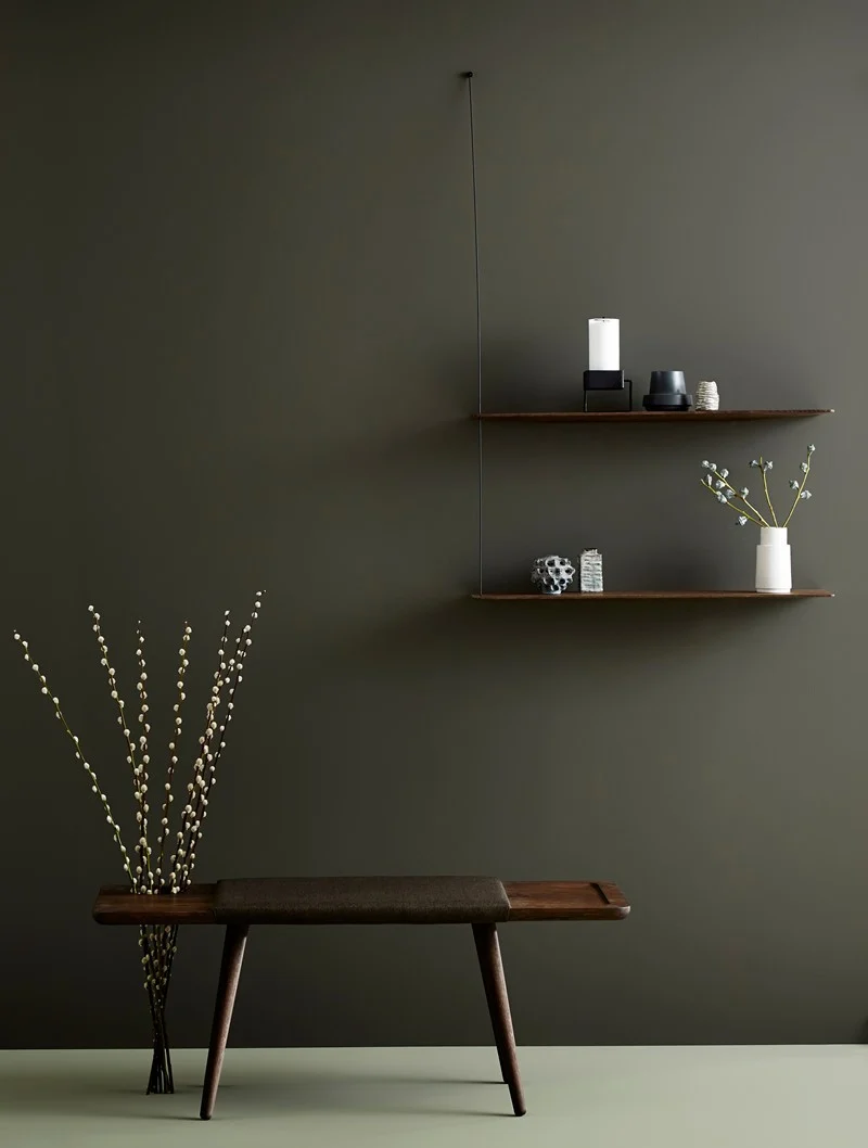 Estante Stedge roble oscuro