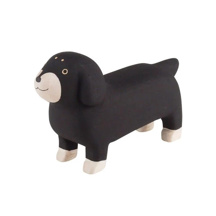Dachshund Animal de Madera Pole Pole