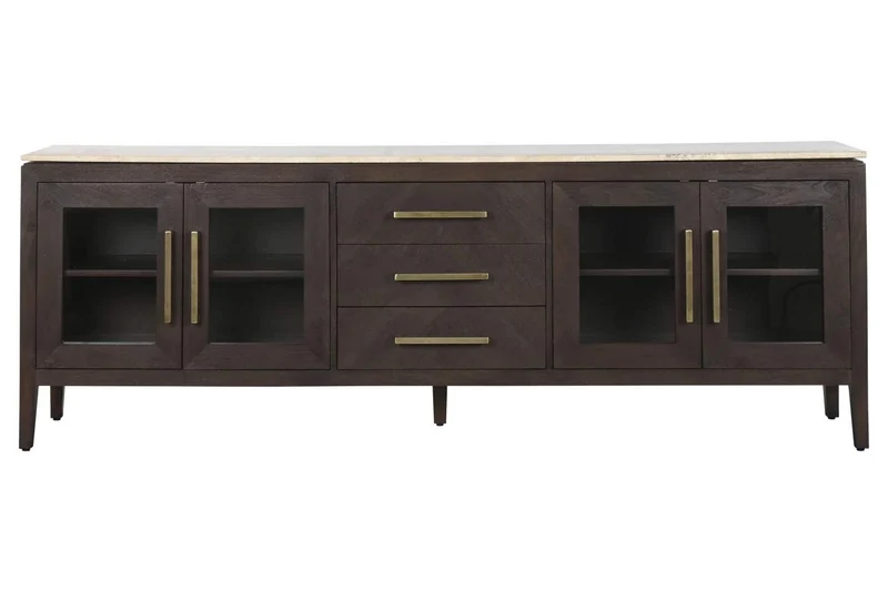 BUFFET MANGO MARMOL 200X40X70 TRAVERTINO