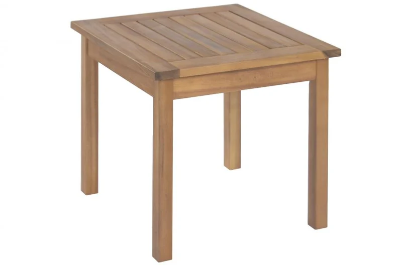MESITA AUXILIAR ACACIA 48X48X46 NATURAL MARRON