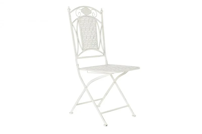 SILLA METAL 40X48X93 BLANCO