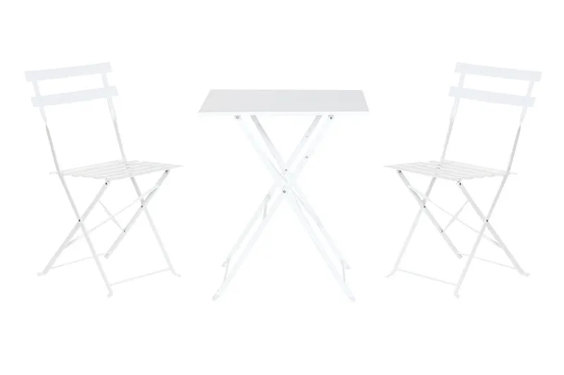 MESA SET 3 METAL 60X60X71 BLANCO