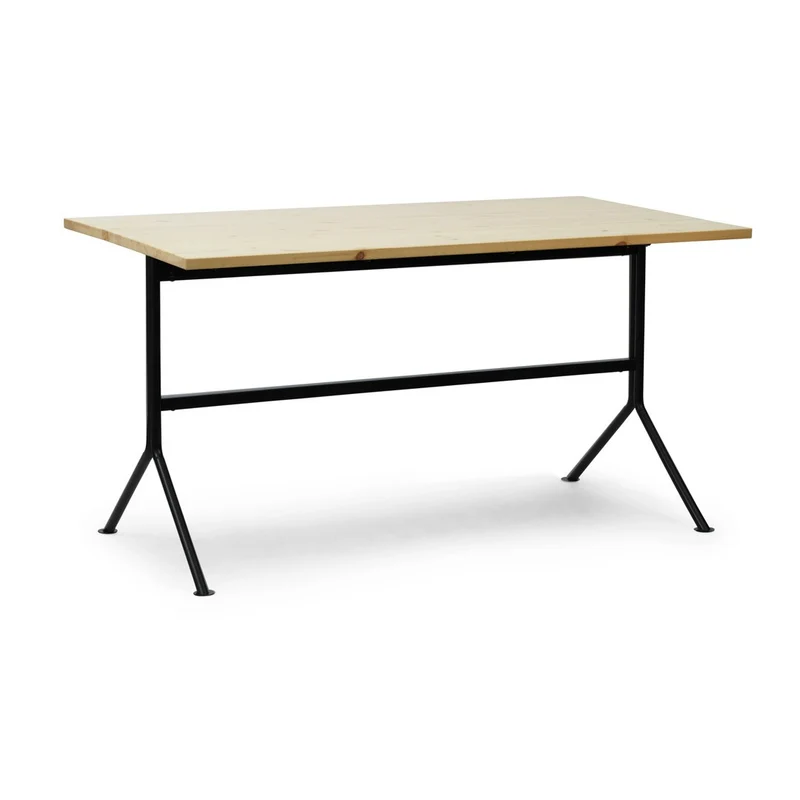 Kip Desk Black Steel