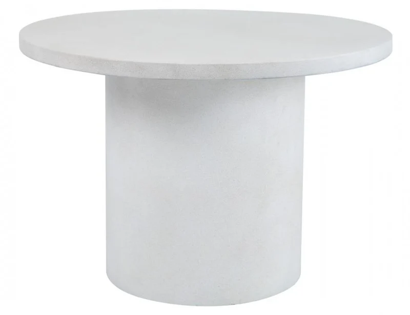 MESA REDONDA COMEDOR GRC 116X116X75 EXTERIOR CRUDO