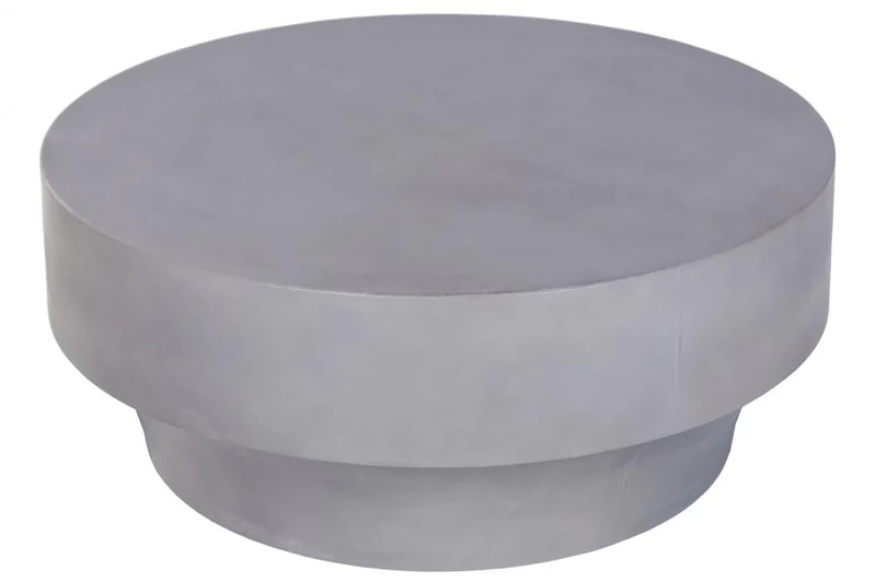 MESA CENTRO HORMIGON 91X91X38 GRIS