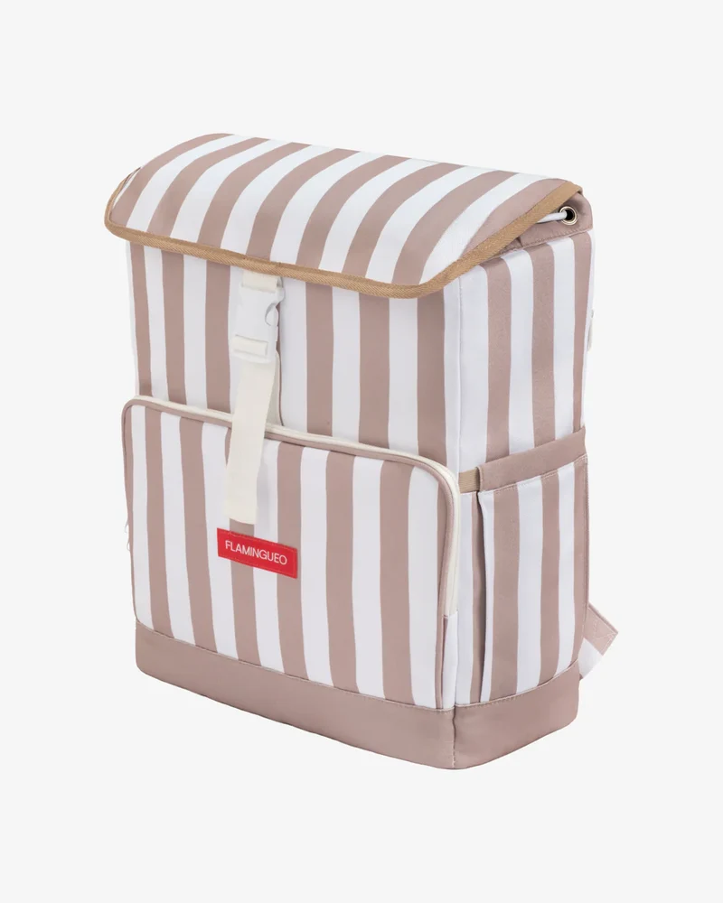 MOCHILA NEVERA TERMICA BEIGE 25L