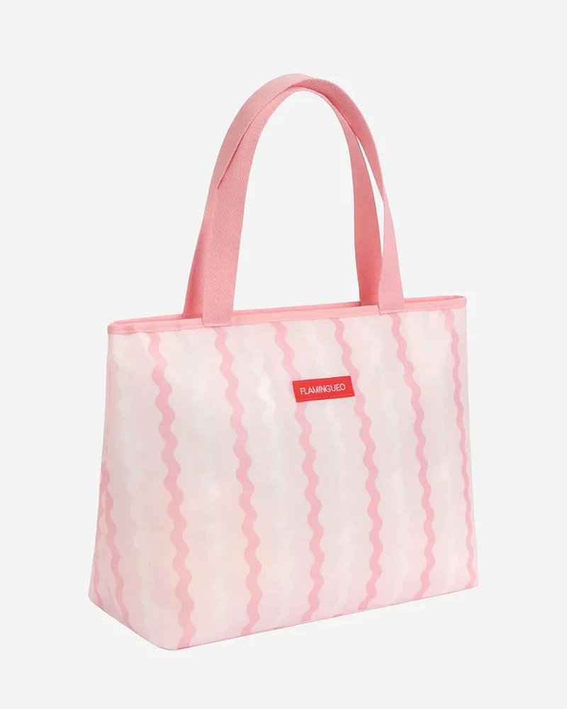 BOLSA NEVERA TERMICA CON ABRIDOR ROSA FLAMINGUEO