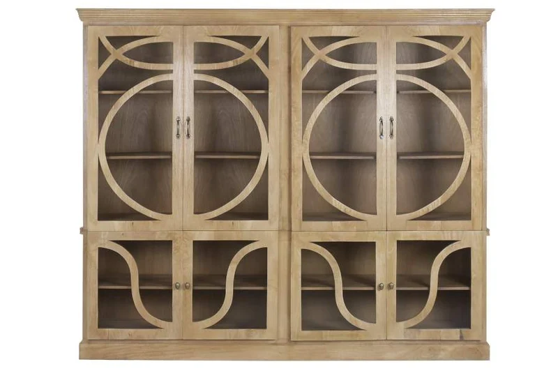 VITRINA MANGO CRISTAL 240X50X205