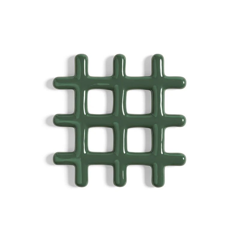 Trivet Grid Green