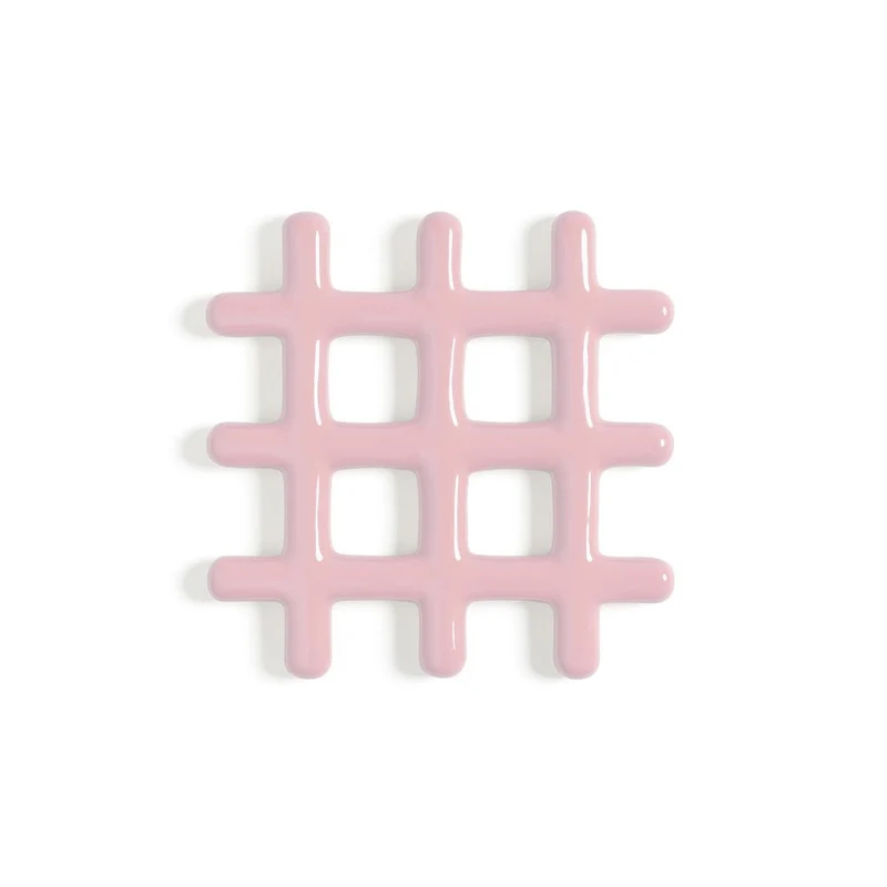 Trivet Grid Pink