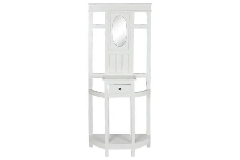 RECIBIDOR CAOBILLA 77X31X180 BLANCO ROTO