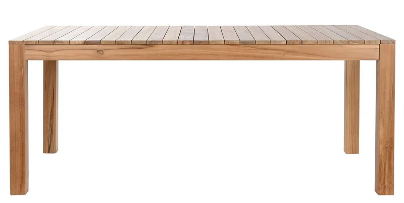 MESA COMEDOR TECA 180X90X75 PARA 6-8 PERSONAS