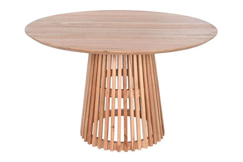 MESA REDONDA COMEDOR MINDI 120X120X76 NATURAL