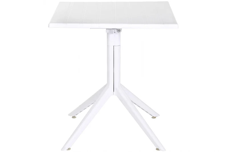 MESA METAL PP 70X70X75 RECICLADO BLANCO