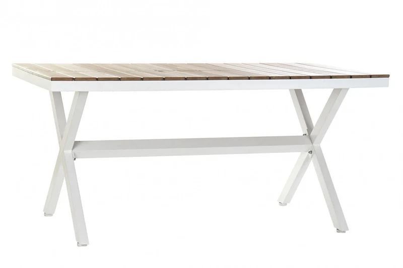 MESA COMEDOR ALUMINIO 160X90X75 6-8 COMENSALES