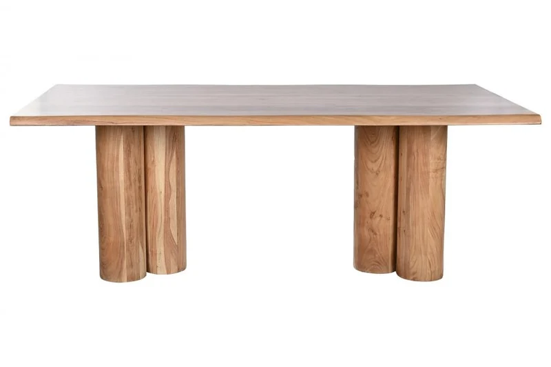 MESA COMEDOR ACACIA 200X100X76 NATURAL