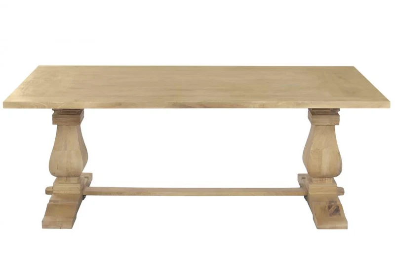 MESA COMEDOR MADERA MACIZA MANGO 215X100X76