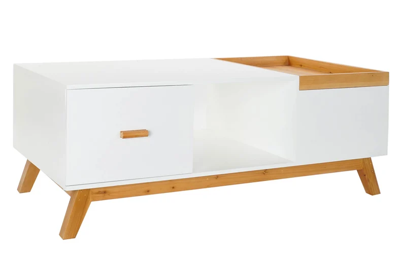 MESA CENTRO MDF 120X60X46 BLANCO