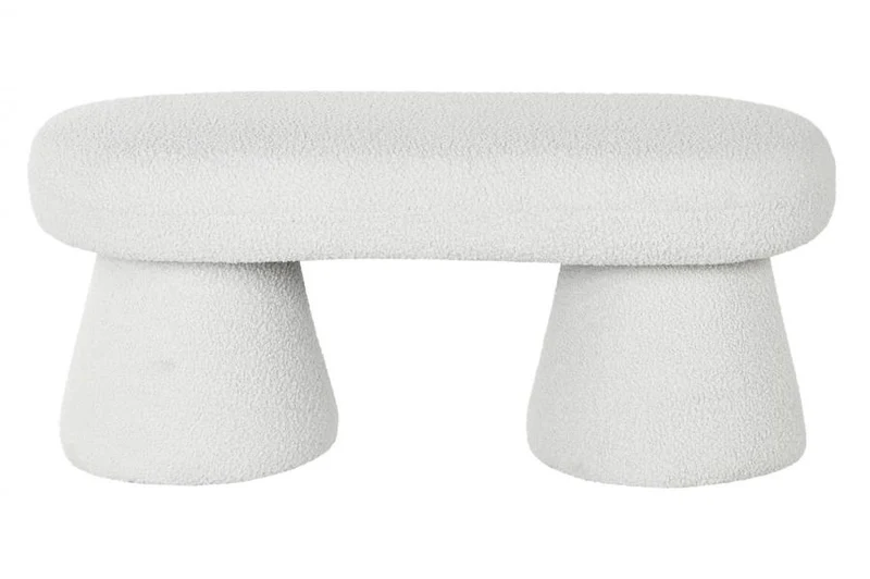 DESCALZADORA POLIESTER 100X42X46 BUCLE BLANCO